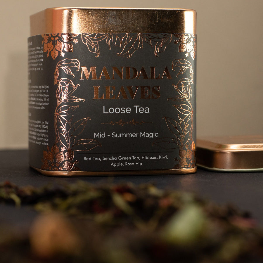 MID-SUMMER MAGIC ✦ Tè Fruttato & Solare (Pu Erh + Sencha) 50g