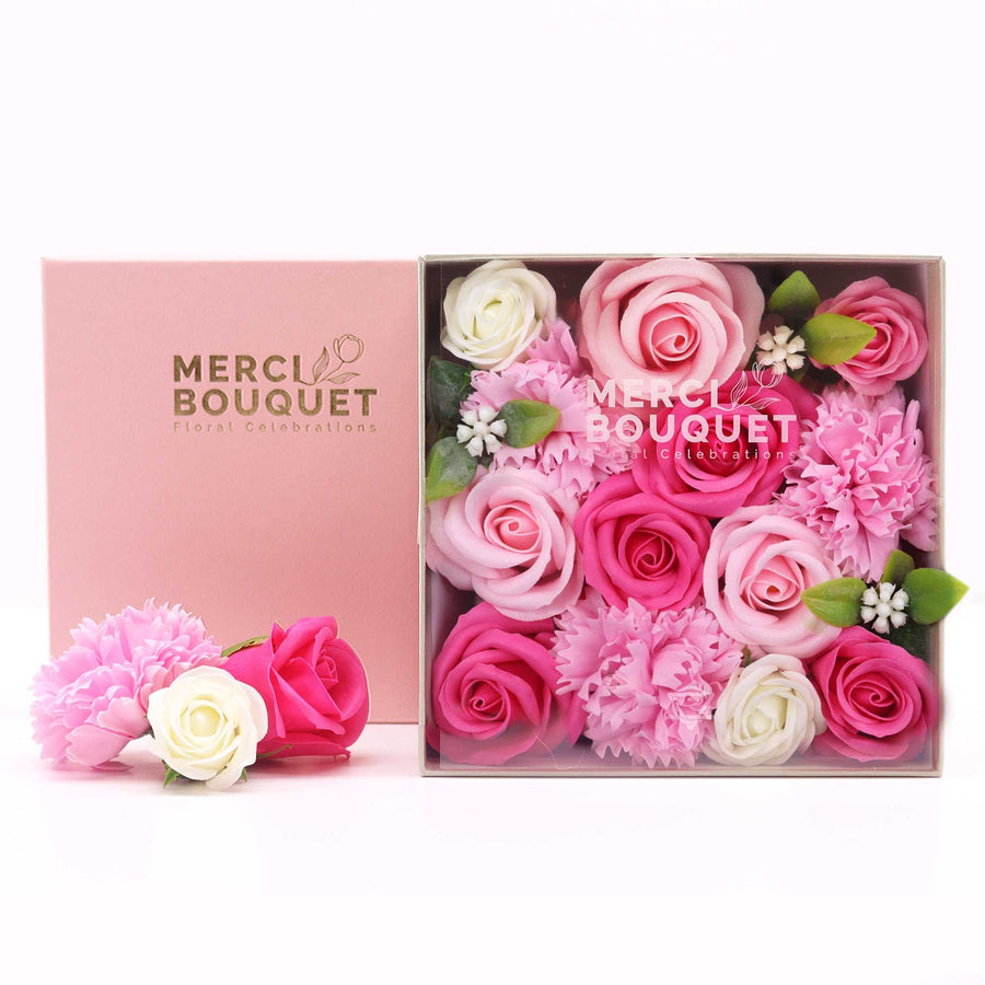 💗 Elisir di amore puro - Cofanetto Magico di Afrodite – Fiori Rosa di sapone