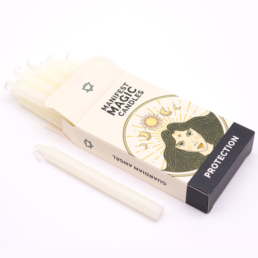 Manifest Magic | SET DA 12 CADELE - Ivory - Protezione - Lo scudo di Hekate 🌑