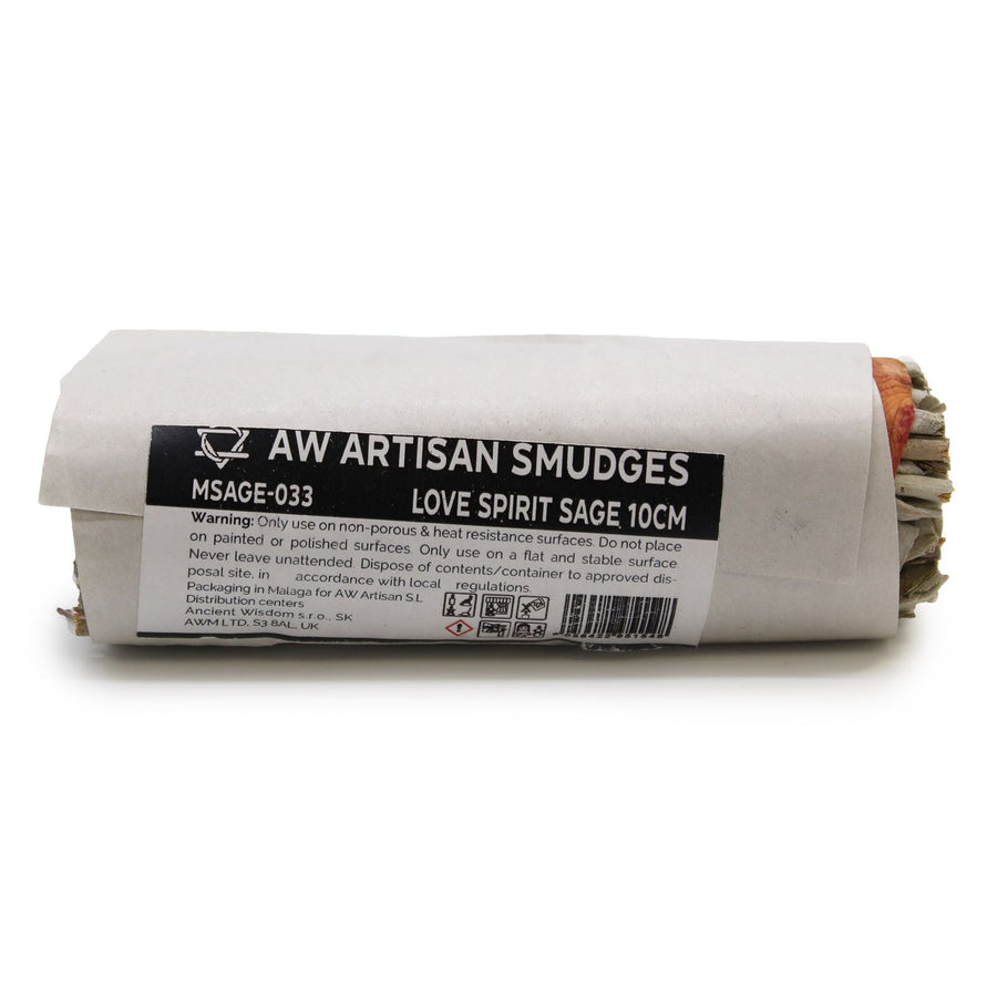 💖 Afrodite Smudge Stick di Salvia Bianca