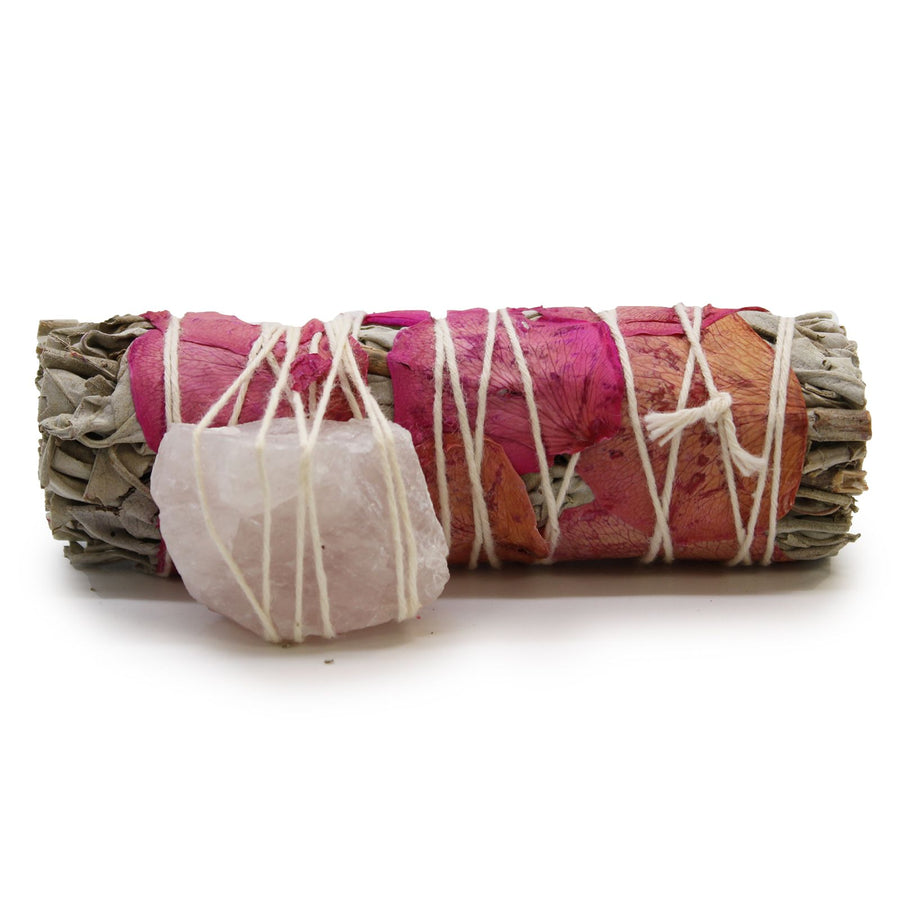💖 Afrodite Smudge Stick di Salvia Bianca
