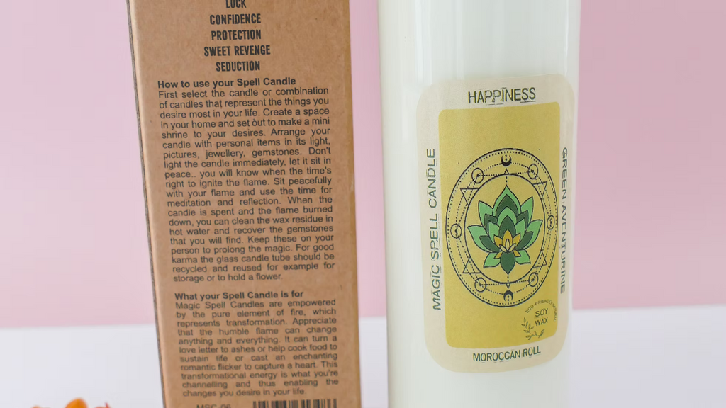 🌸 Candela Incantata “Aphrodite’s Joy” – Felicità & Vibrazioni Alte