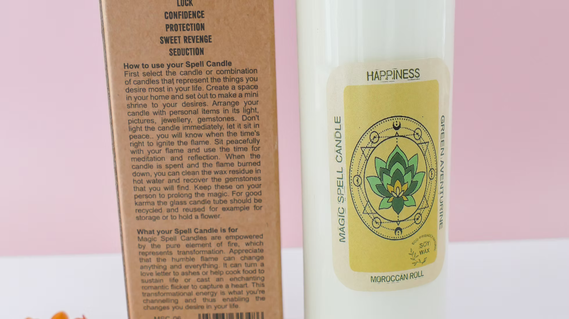 🌸 Candela Incantata “Aphrodite’s Joy” – Felicità & Vibrazioni Alte