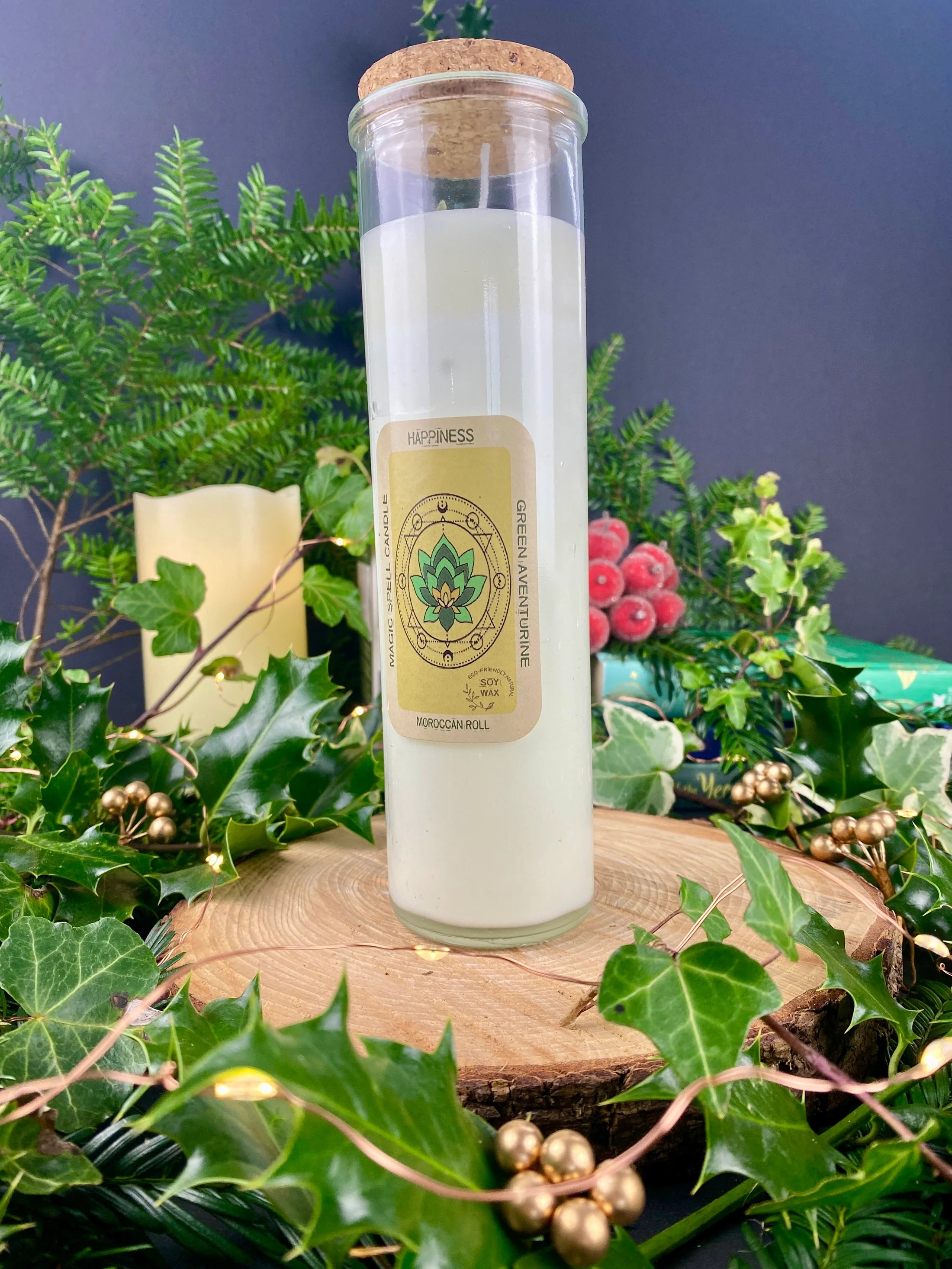 🌸 Candela Incantata “Aphrodite’s Joy” – Felicità & Vibrazioni Alte