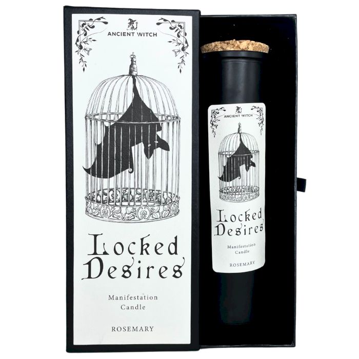 Ancient Witch | 🕯 Candela Purificante con Rosmarino – Sblocca Desideri & Energia Interiore