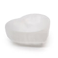 Ciotola cuore in selenite ~ 10 cm