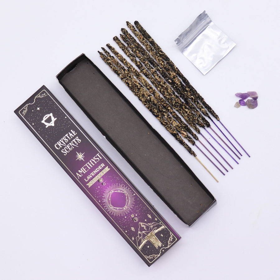 Incenso Smudge alla Lavanda + Chips di Ametista 💜