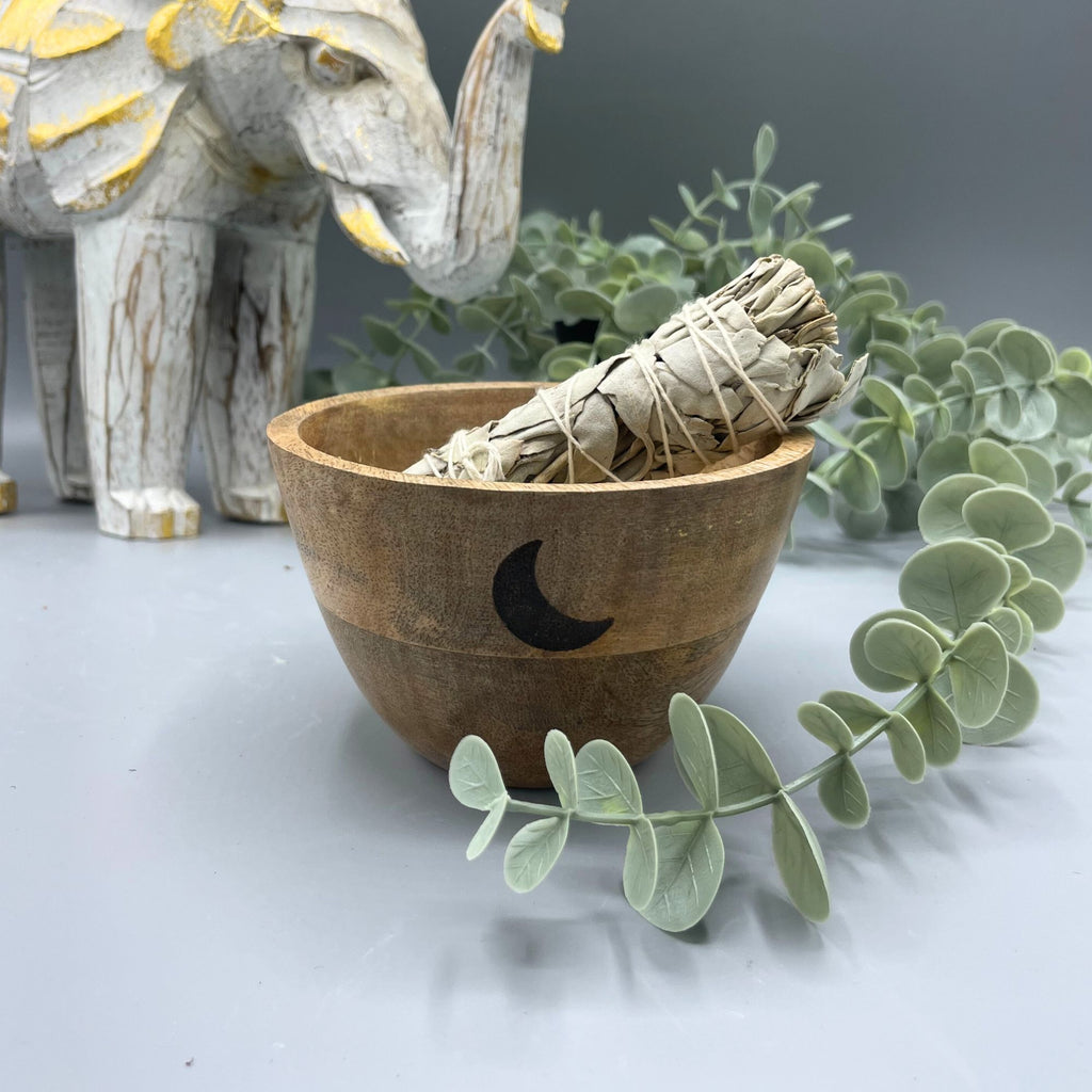 🌙 Coppa della Tripla Luna – Bowl Ritualica del Potere Femminile