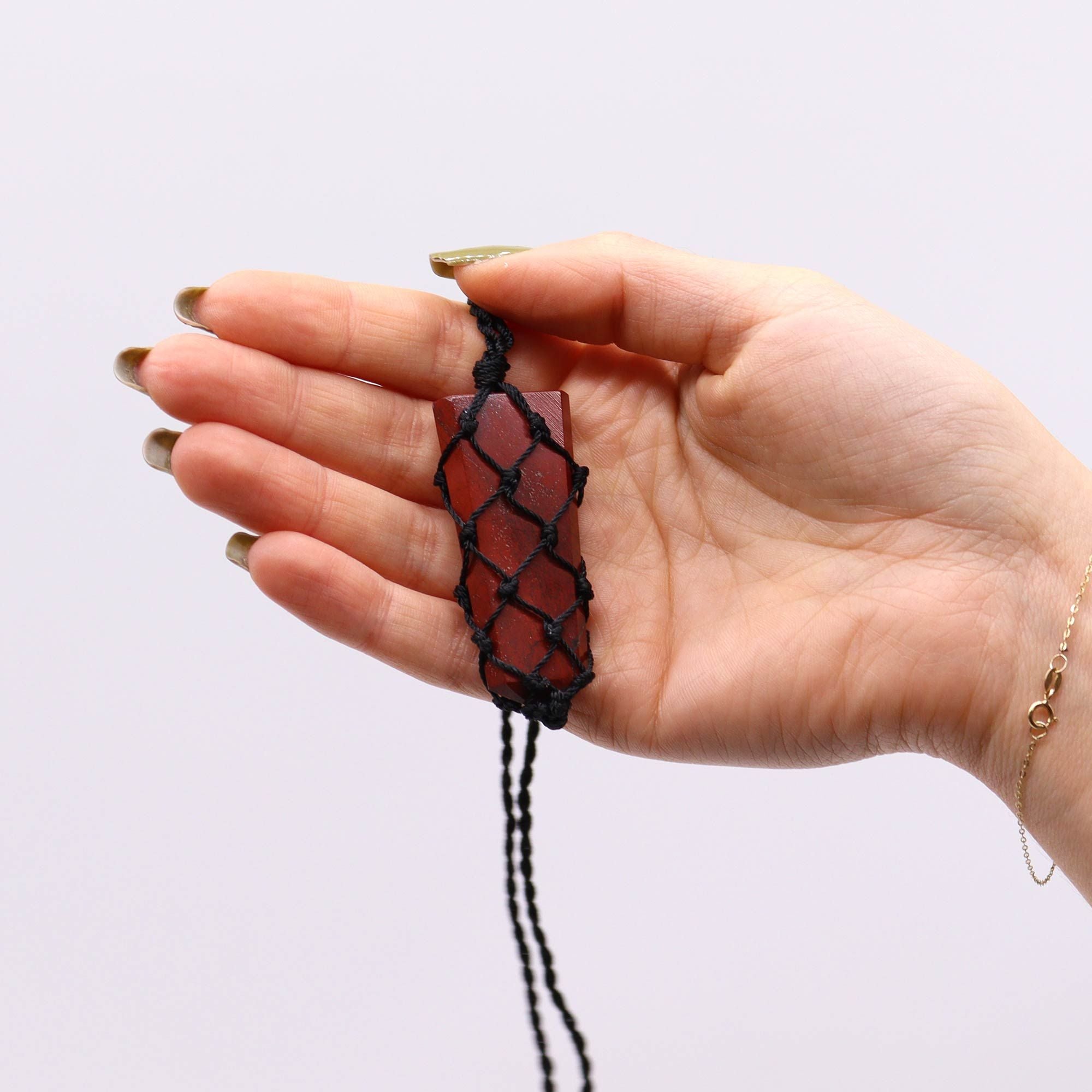 Collana Lilith| Diaspro rosso legato ❤️‍🔥