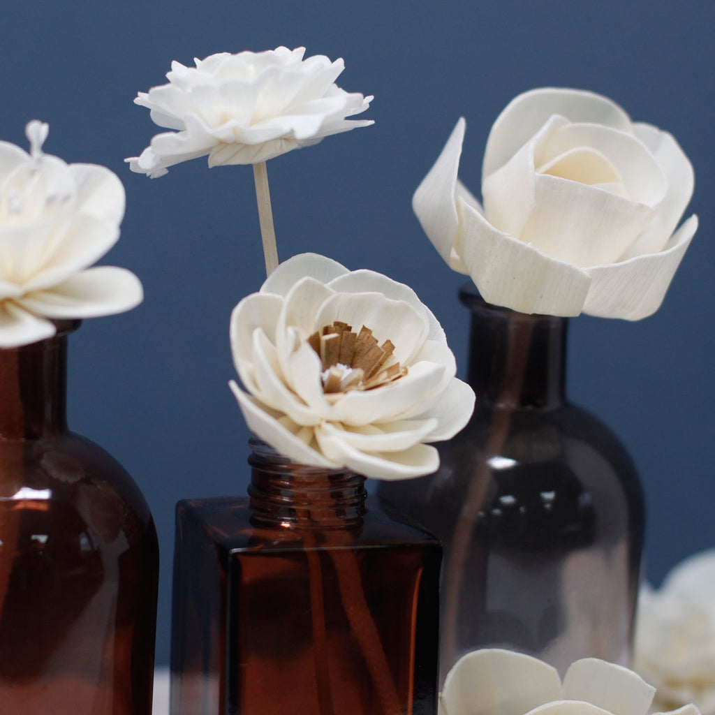 🌹 Fiore Diffusore Naturale – Rosa su Bastoncino