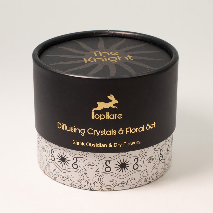 The King – Diffusore Rituale con Ossidiana Nera 🖤 PROTEZIONE