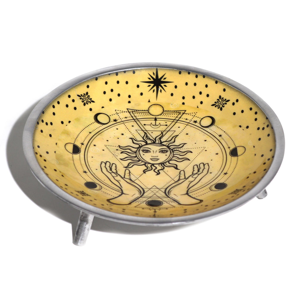 ☀️ Solar Goddess Offering Plate – Il Piatto della Dea del Sole