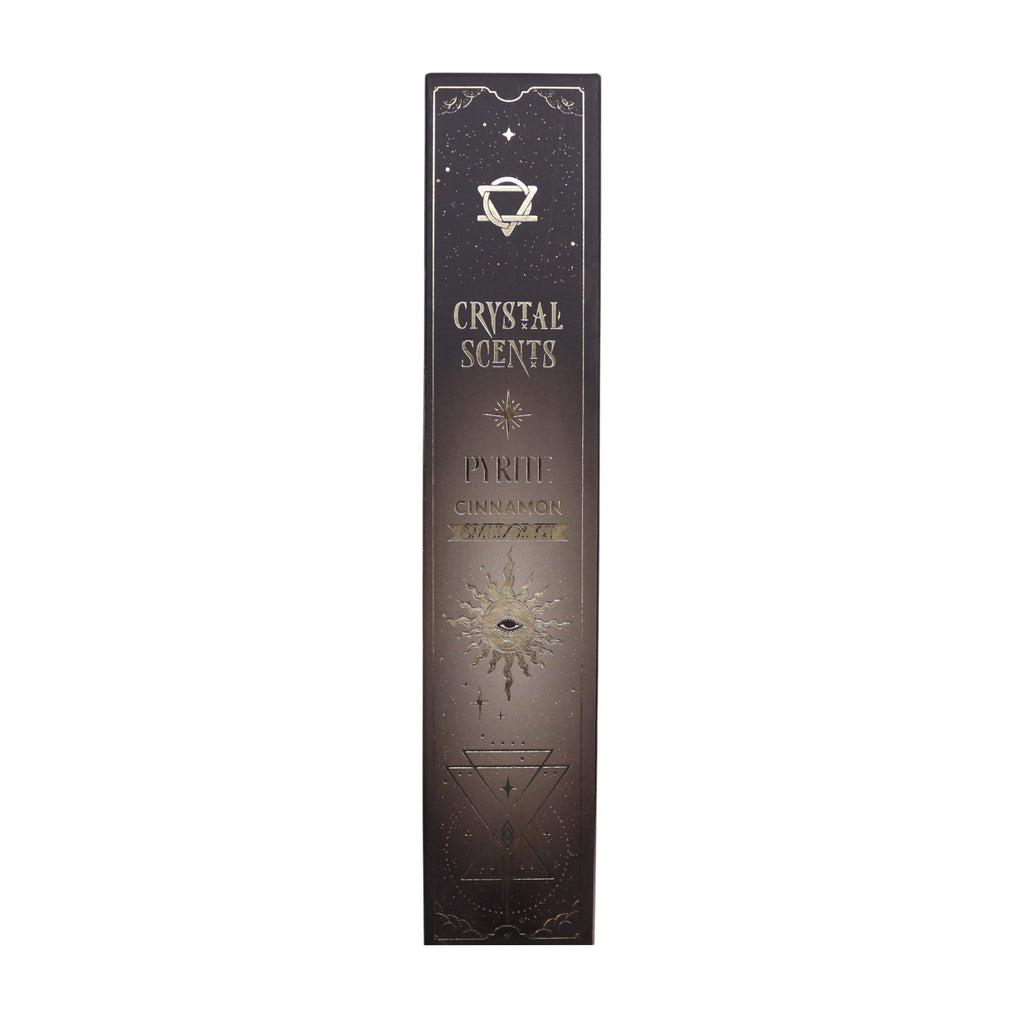 Incenso Smudge alla Cannella con Chips di Pirite 🩶 Focus & Determinazione
