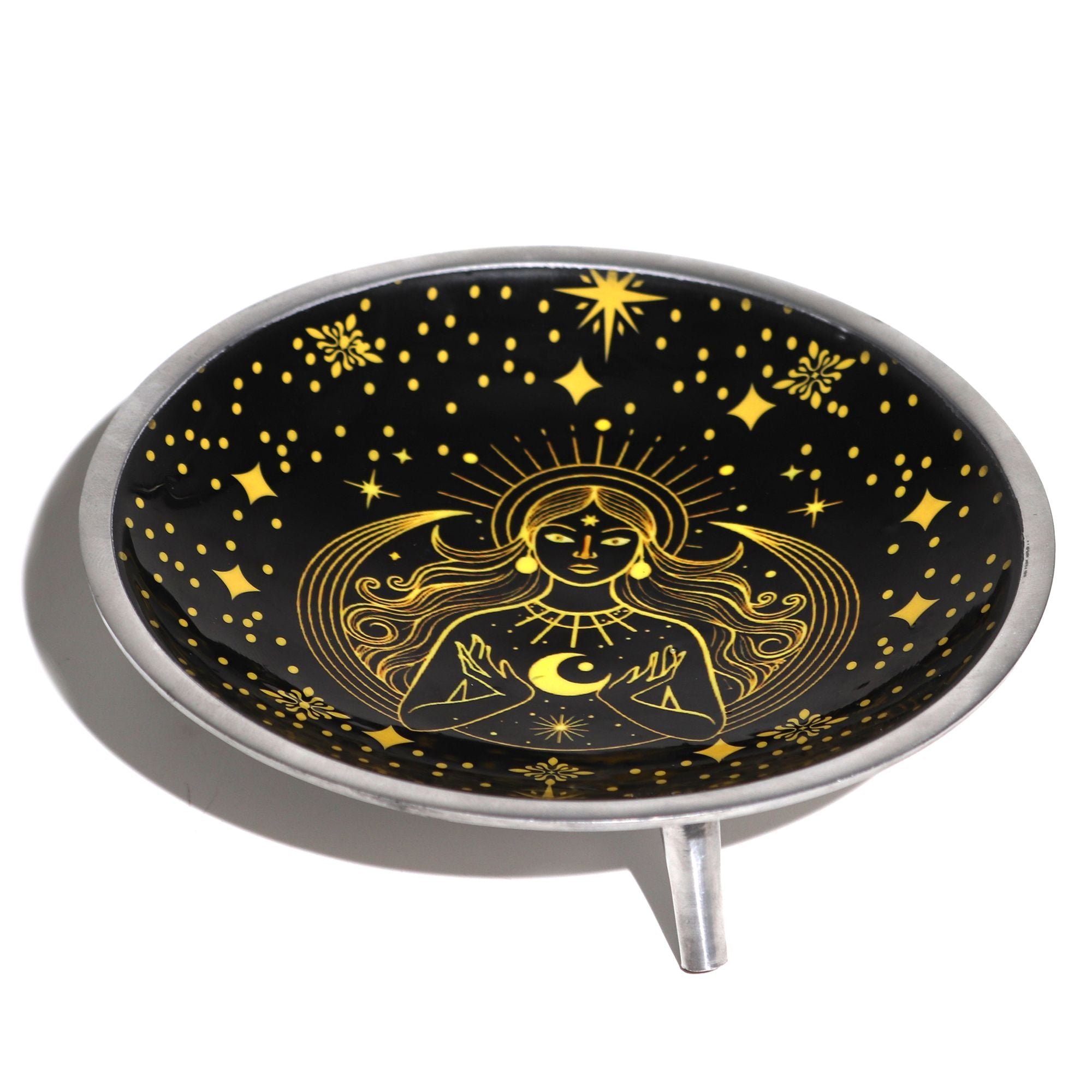 🌑 Hekate’s Celestial Offering Plate – Il Piatto della Dea delle Stelle