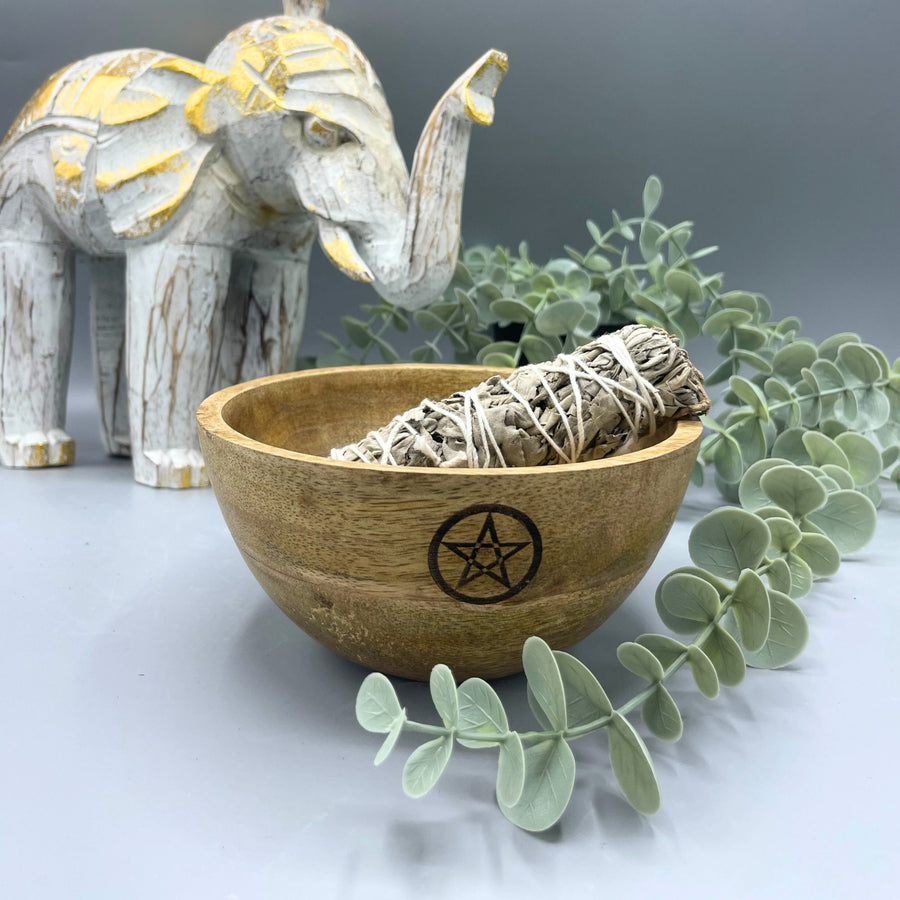 🌑 Coppa del Pentacolo – Bowl Ritualica di Protezione e Potere