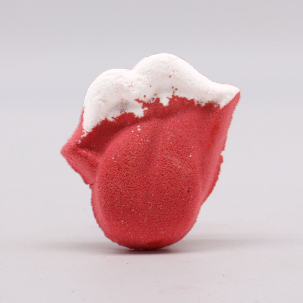 Bath Bomb a Forma di Labbra – Lampone & Melograno 💋✨
