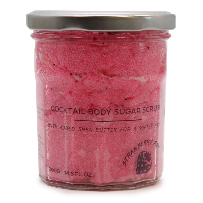 🍓✨ Body Scrub “Strawberry Rum Glow” — Il Ritual Cocktail di Seduzione & Dolcezza