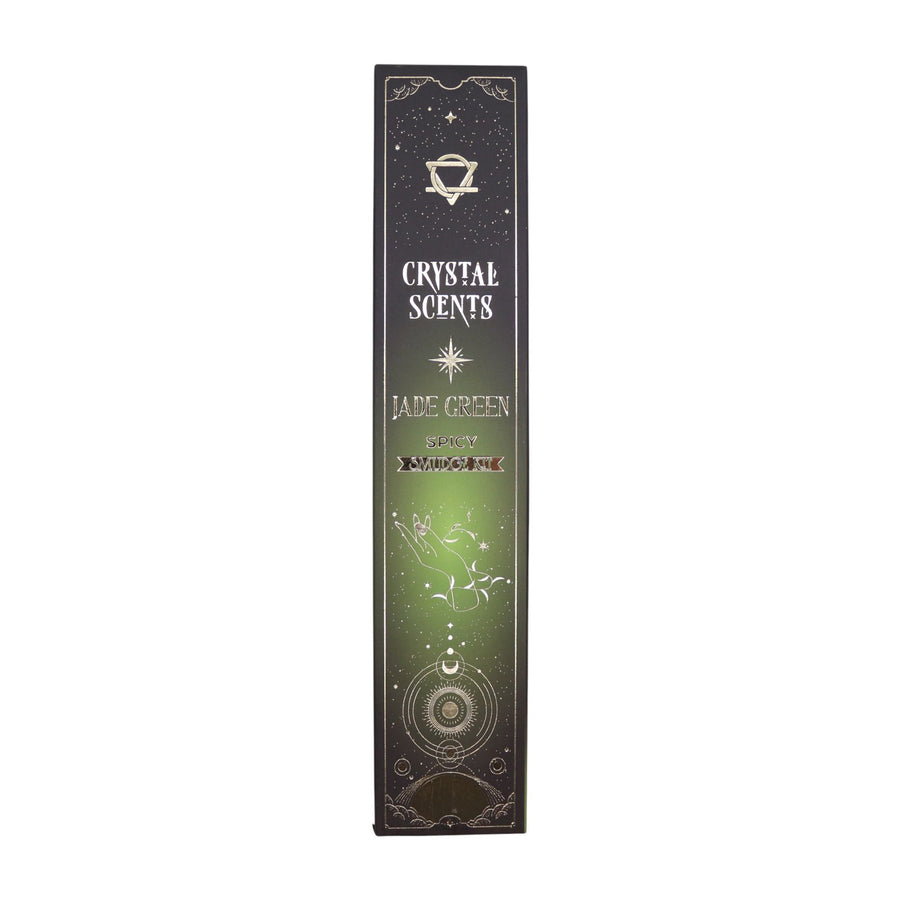 Incenso Smudge Speziato con Chips di Giada 💚 Fortuna & Benessere