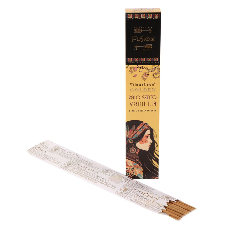 ✨ Incenso Rituale Palo Santo Dorato & Vaniglia