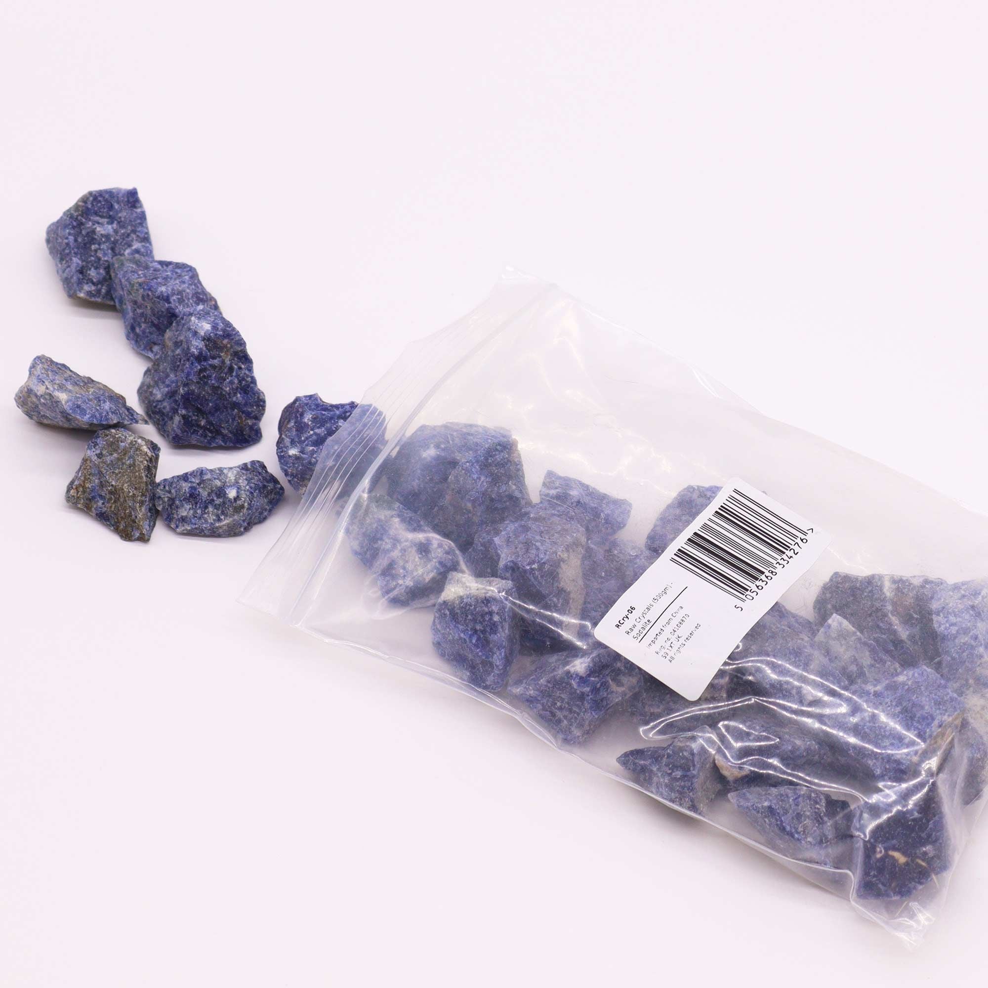 Cristalli Grezzi di Sodalite – Abbraccia il Blu Mistico 🌌