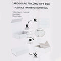 Flat Pack Gift Box - Large  (28.2x20.2x9.2cm) - Black