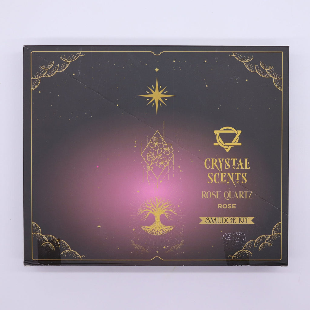 Rose Quartz Crystal Scents Smudge Incense - Rose