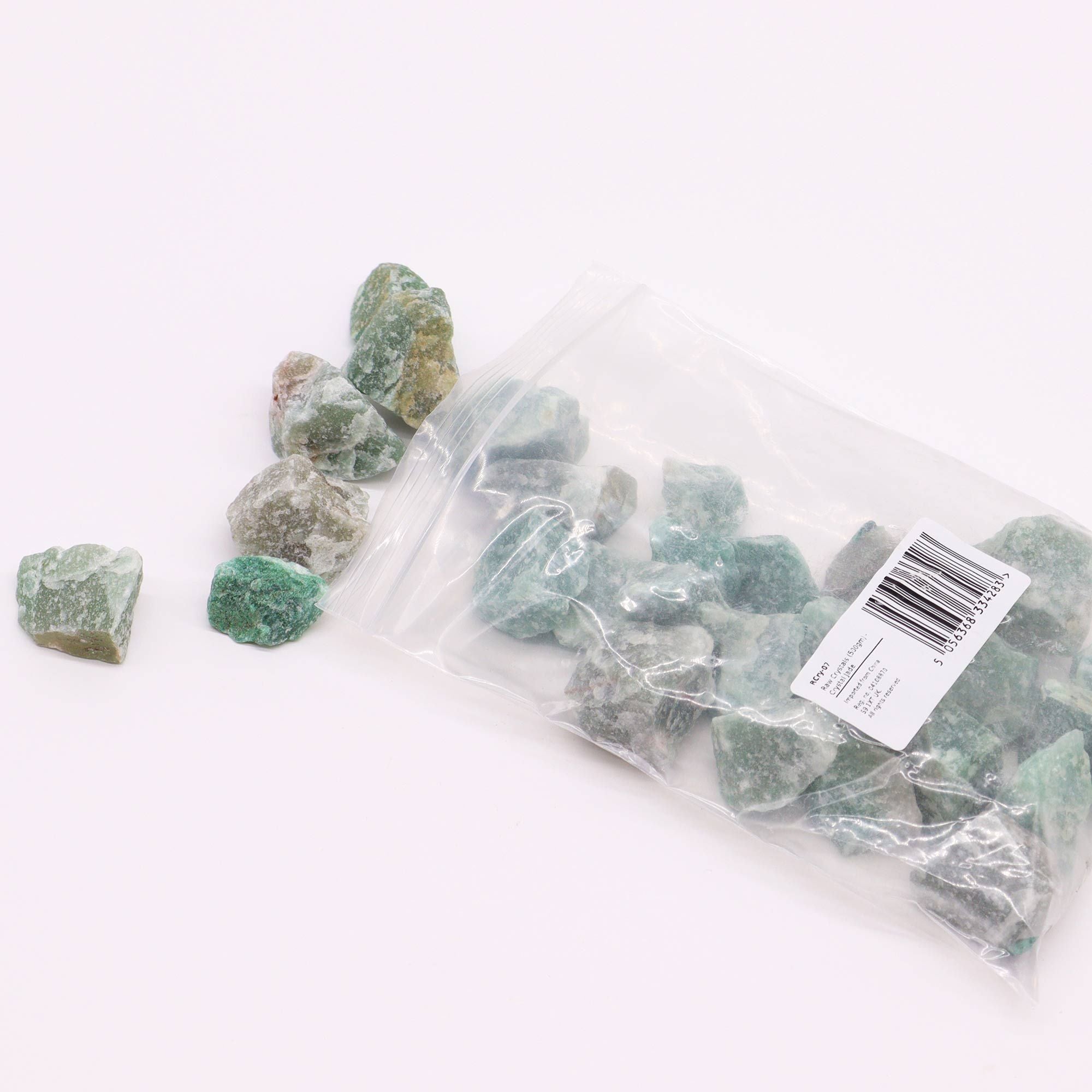 Cristalli Grezzi di Giadeite – Tocco di Tranquillità Verde 💚