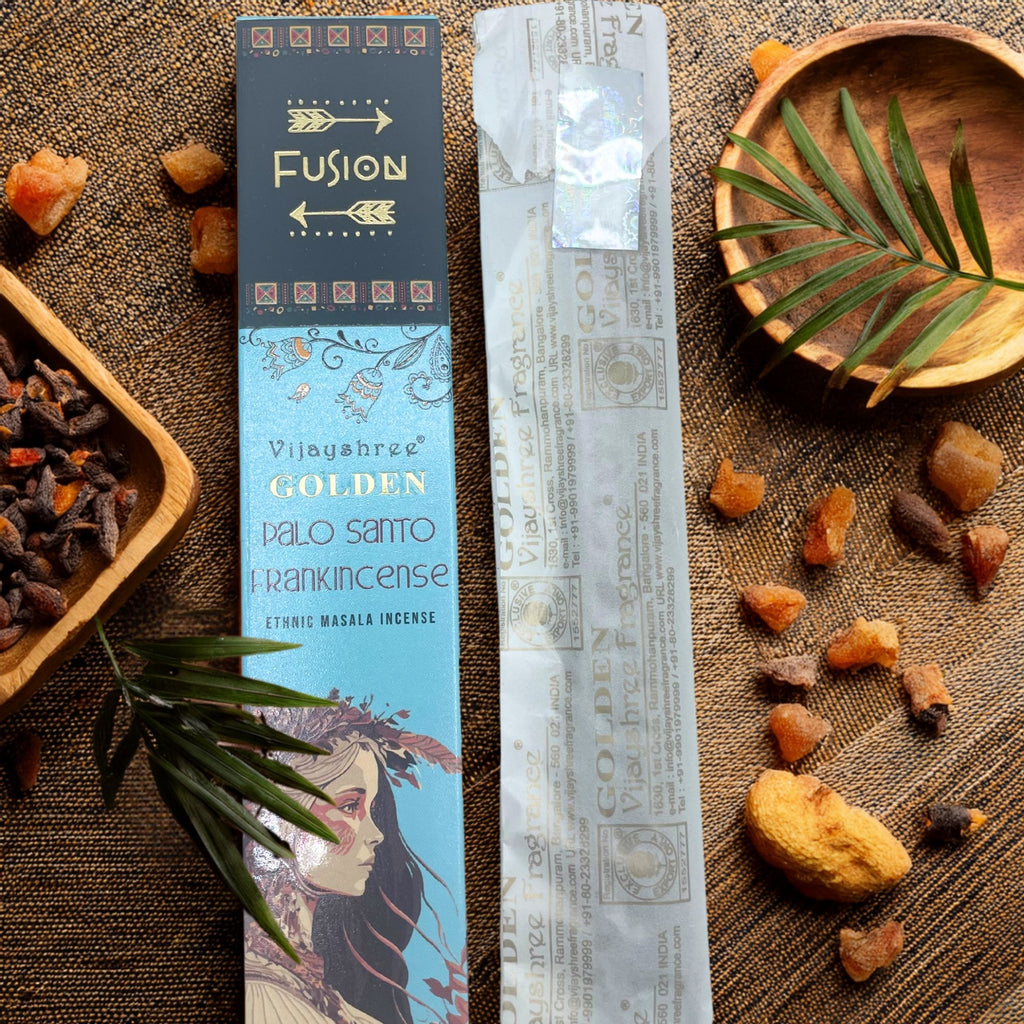 Incensi della purificazione ✦ Palo Santo dorato & Frankincense