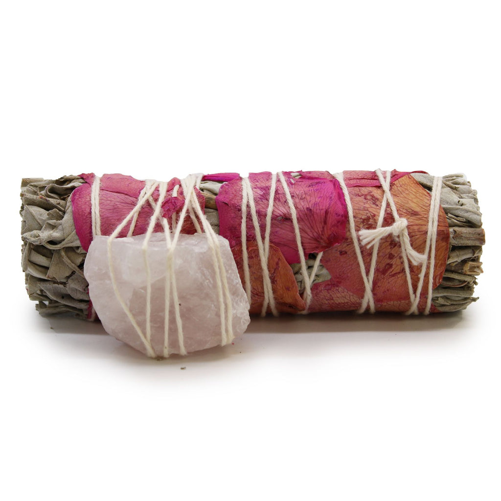 💖 Afrodite Smudge Stick di Salvia Bianca