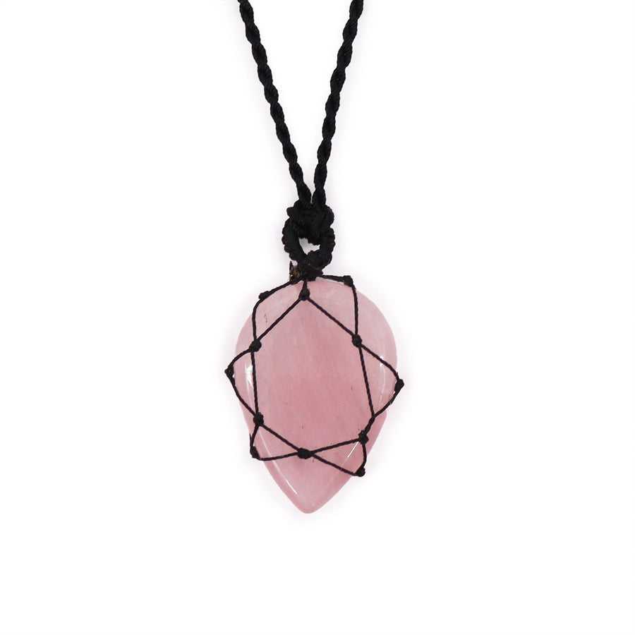 Collana Venere | Quarzo rosa legato 💖