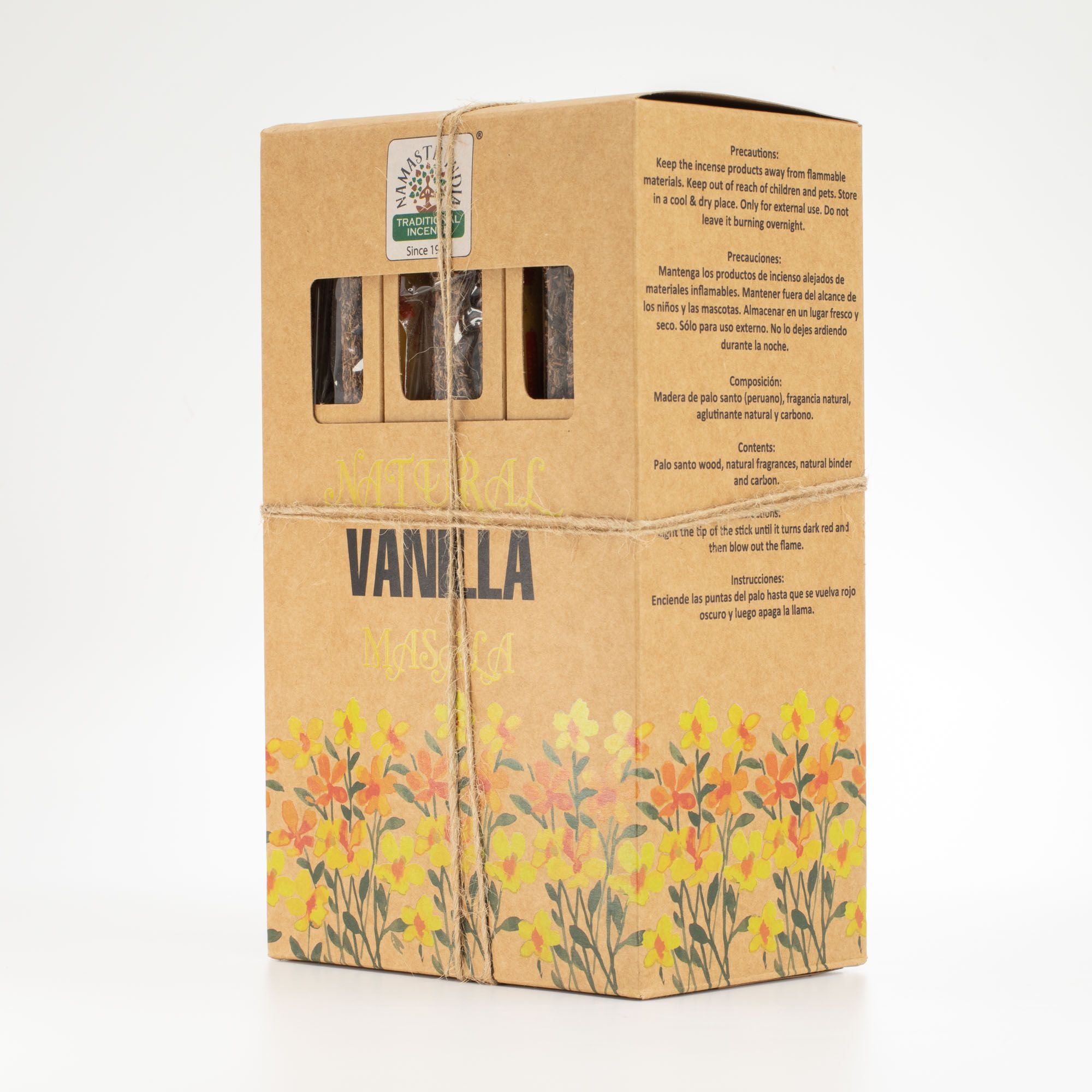 🤍 Incenso Botanico Rituale ✦ Vaniglia