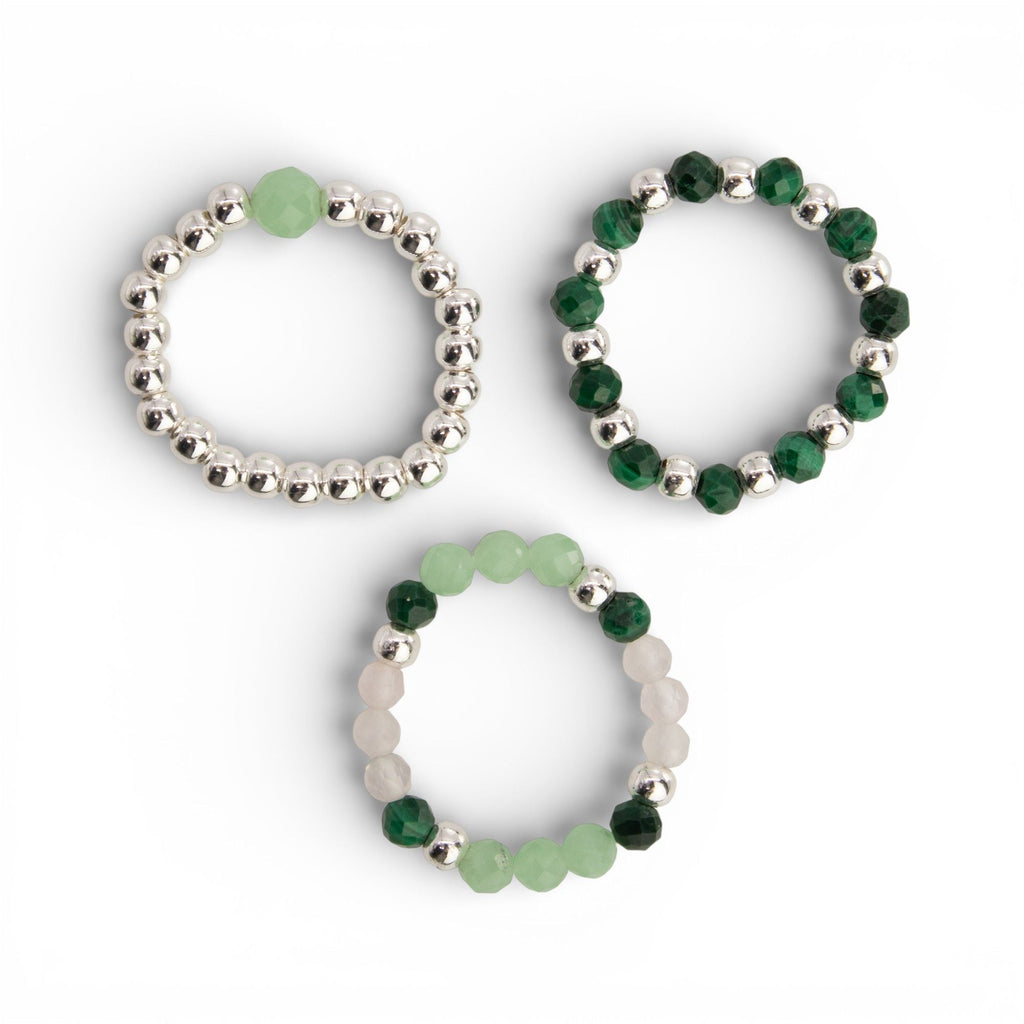 Set Anelli Spirito della Ninfa ✦ Abbondanza & Successo